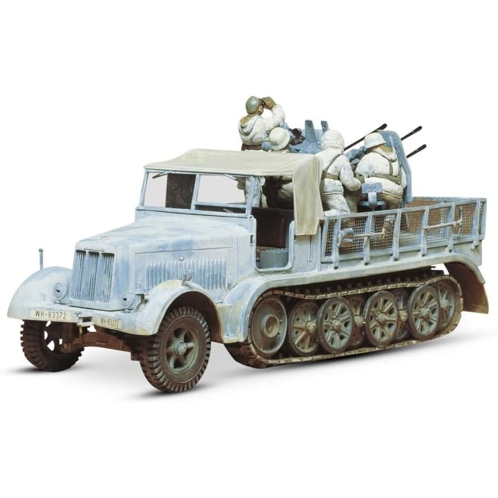 Tamiya 35050 1/35 scale German 8ton Sd.kfz.7/1 Halftrack w/20mm Flakvierling NIB